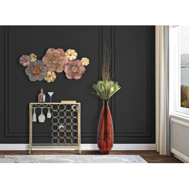 Wazon ADOBE Szkło Recyklingowe 26x80 cm (WYPRODUKOWANY W HISZPANII)